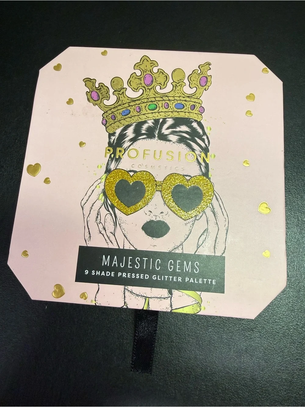 Profusion Cosmetics Majestic Gems 9-Shade Pressed Glitter Palette